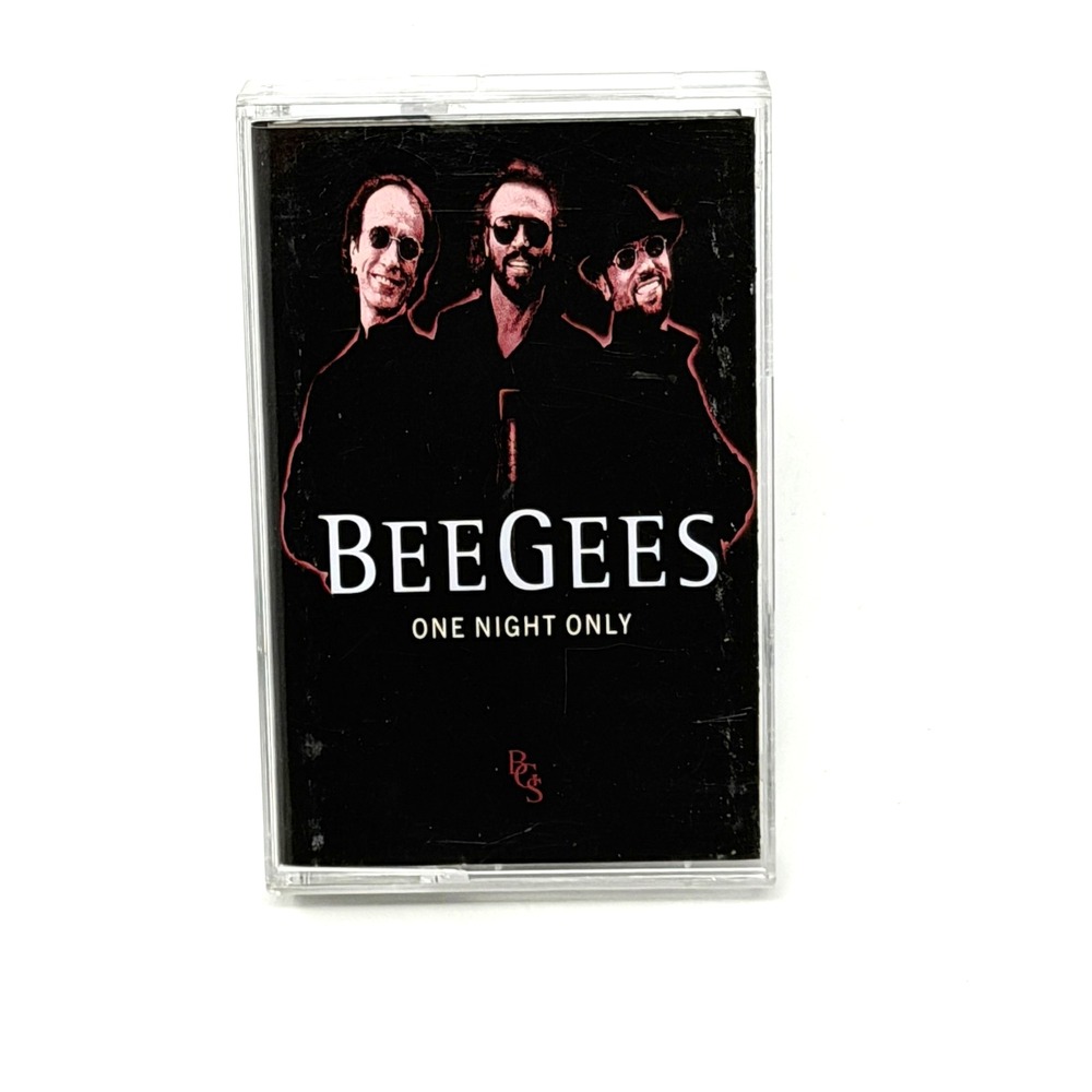 Bee Gees One Night Only Cassette Tape Live Album Polydor Pop Rock